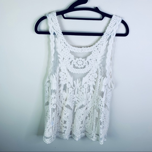 Nabee Crochet Sleeveless Tank *Spring Trend* (E) - Picture 8 of 8